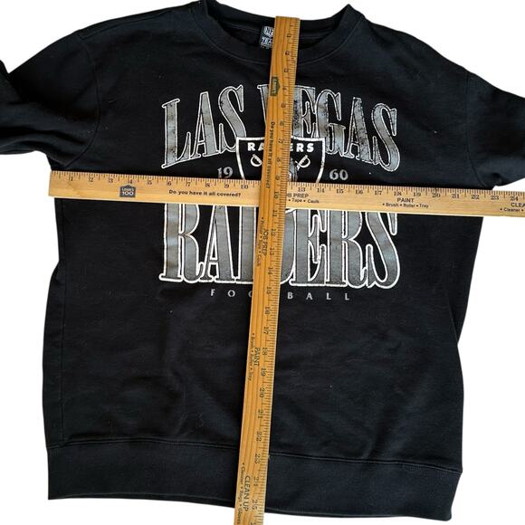 Mens Sweatshirt Size Medium Las Vegas Raiders Football Raider Nation Fan Gear - Picture 3 of 7
